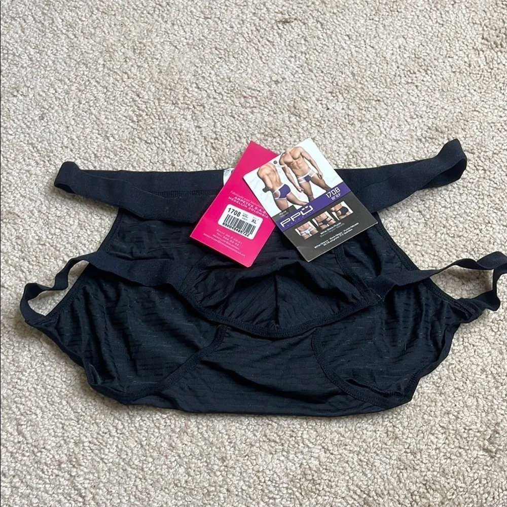 NWT Black Briefs with Contoured Pouch
